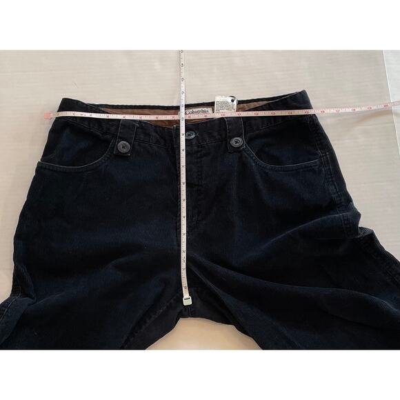 Columbia Sportswear Mid Rise Straight Leg Black Corduroy Pants, Size 10 - Picture 7 of 11